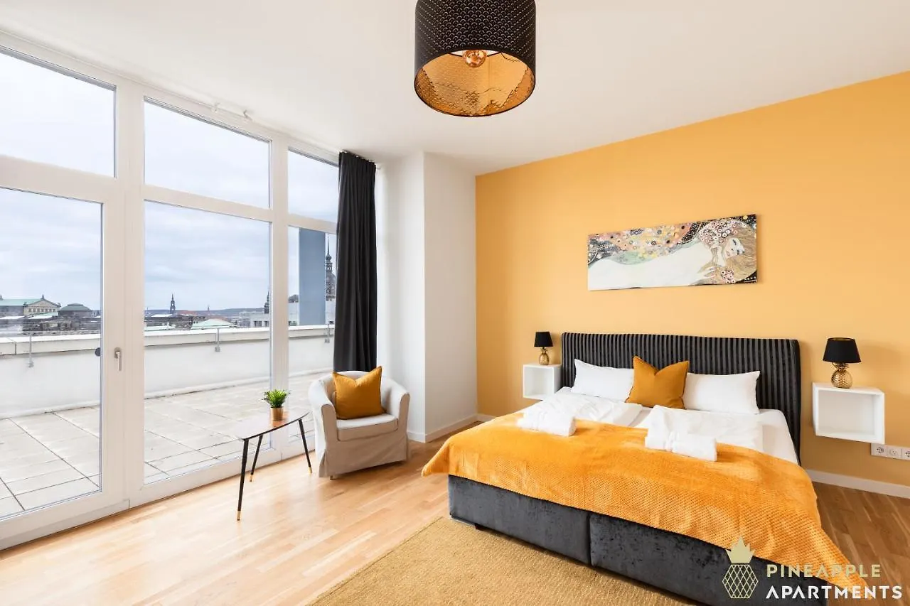 Pineapple Apartments Penthouse Am Zwinger - 162 Qm - 1X Free Parking Dresden Deutschland